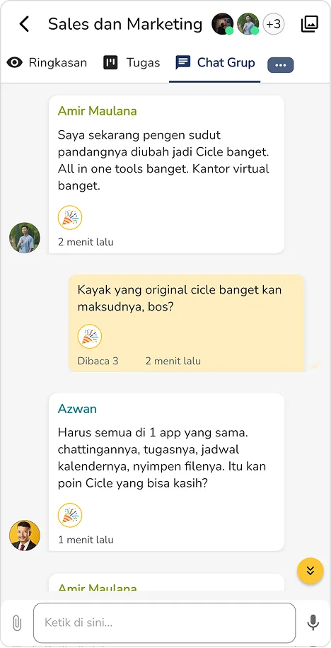 Ilustrasi fokus kerja tanpa distraksi